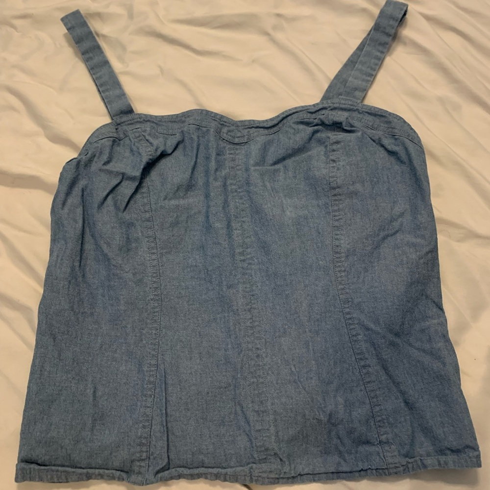 LOFT Denim Tank Top